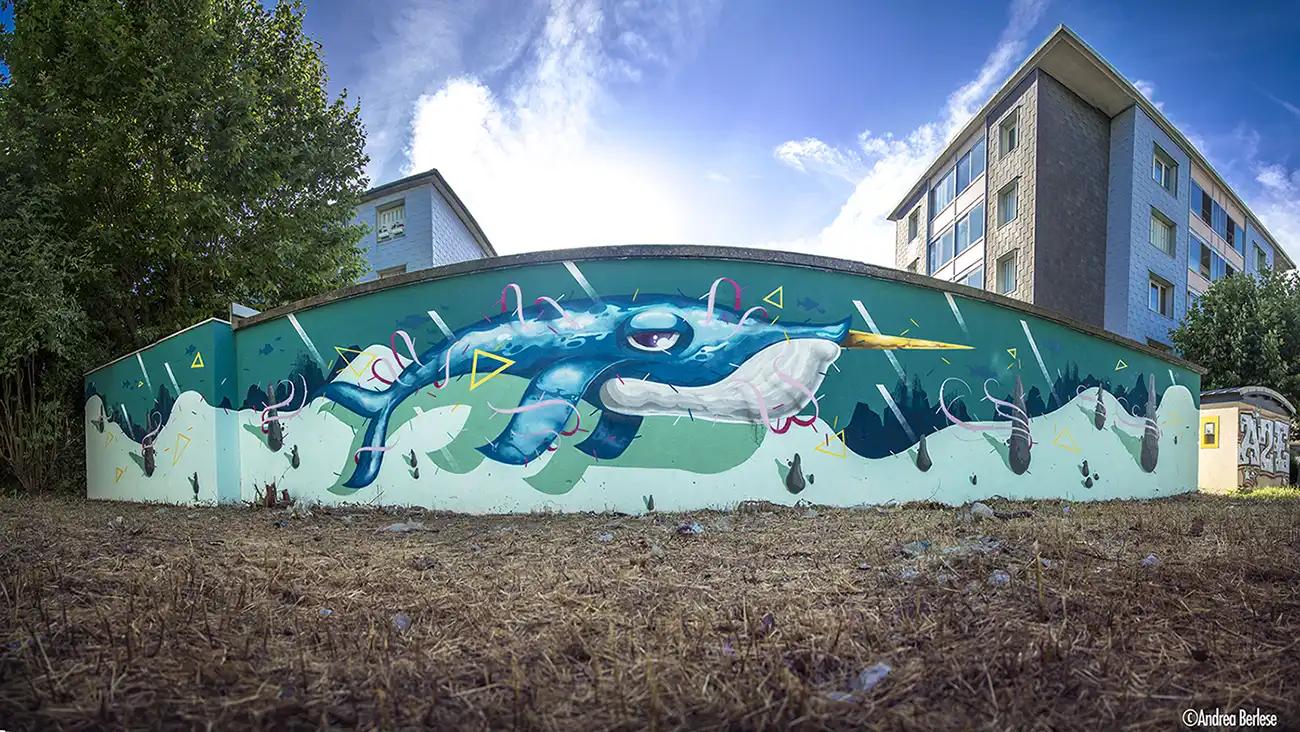 Narvaline" | Groek | Street Art Fest Grenoble-Alpes
